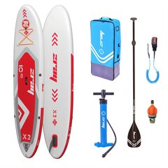 Täispuhutav aerulaud Zray X-Rider Deluxe X2 10'10 (3,30 m), punane цена и информация | SUP доски, водные лыжи, водные аттракционы | kaup24.ee