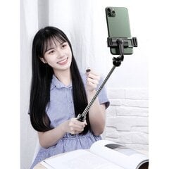 Selfie statiiv koos kaugjuhtimispuldiga цена и информация | Моноподы для селфи («Selfie sticks») | kaup24.ee