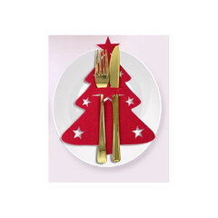 Новогоднее украшение для посуды 4 шт. цена и информация | Праздничные декорации | kaup24.ee