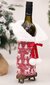 Jõulukaunistus pudelile koos põhjapõdraga цена и информация | Peokaunistused | kaup24.ee