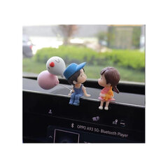 Украшение автомобиля мальчик и девочка с воздушными шарами цена и информация | Lisaseadmed | kaup24.ee
