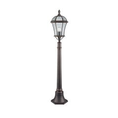 Dekoratiivne aialamp Searchlight Capri, 1x60WxE27, IP23, pruun, 1568 hind ja info | Aia- ja õuevalgustid | kaup24.ee