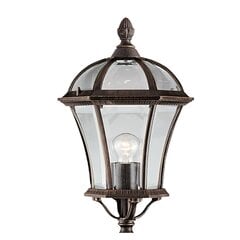 Dekoratiivne aialamp Searchlight Capri, 1x60WxE27, IP23, pruun, 1568 цена и информация | Уличное освещение | kaup24.ee