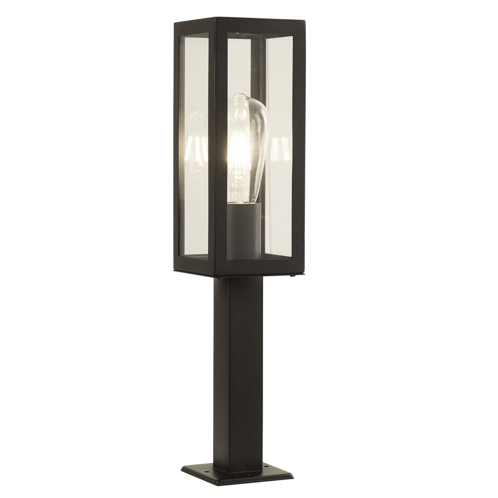 Dekoratiivne aialamp Searchlight 1x60WxE27, IP44, must, 6441-450BK цена и информация | Aia- ja õuevalgustid | kaup24.ee