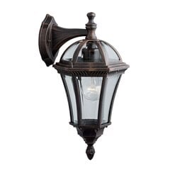 Searchlighting уличный, фасадный настенный светильник Capri, 1x60WxE27, IP44, коричневый, 1563 цена и информация | Уличное освещение | kaup24.ee