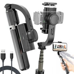 3-in-1 Gimbal 360° videostabilisaator Selfie Statiiv цена и информация | Держатели для телефонов | kaup24.ee