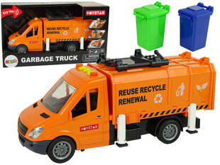 Набор мусорных контейнеров, оранжевый цена и информация | Развивающий мелкую моторику - кинетический песок KeyCraft NV215 (80 г) детям от 3+ лет, бежевый | kaup24.ee