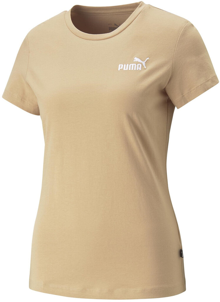 Naiste T-särk Puma Ess+ Embroidery Creamy 848331 89 848331 89/XS цена и информация | Naiste T-särgid | kaup24.ee