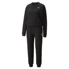 Спортивный костюм Puma Loungewear Suit Black 673702 01, черный цена и информация | Спортивная одежда женская | kaup24.ee