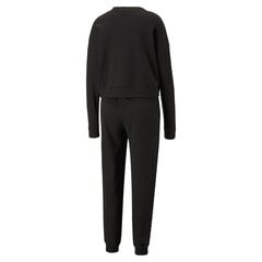 Спортивный костюм Puma Loungewear Suit Black 673702 01, черный цена и информация | Спортивная одежда женская | kaup24.ee