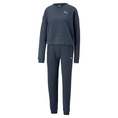 Спортивный костюм Puma Loungewear Suit Blue 673702 16, синий цена и информация | Спортивная одежда для женщин | kaup24.ee