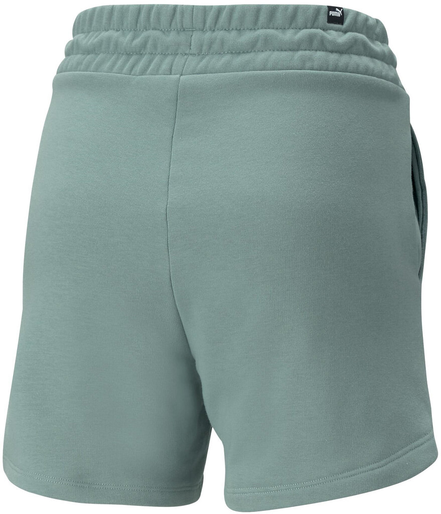 Naiste lühikesed püksid Puma Ess 5" High Waist Green 848339 90 848339 90/XS цена и информация | Naiste lühikesed püksid | kaup24.ee