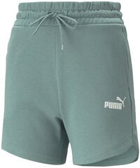 Naiste lühikesed püksid Puma Ess 5" High Waist Green 848339 90 848339 90/XS hind ja info | Naiste lühikesed püksid | kaup24.ee