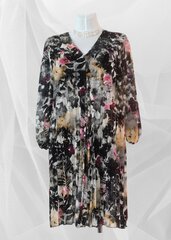 Платье шифоновое плиссированное женское с цветочным узором "АnYma" цена и информация | Платье | kaup24.ee
