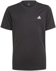 Футболка Adidas B Sl Tee GN1467/176, черная цена и информация | Рубашки для мальчиков | kaup24.ee