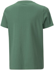 Puma T-Särgid Ess Logo Tee Green 586960 37 586960 37/176 hind ja info | Poiste särgid | kaup24.ee