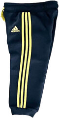 Poiste dressipüksid Adidas I Ess KN Pant Black Yellow F49789 F49789/86 цена и информация | Шорты для мальчиков | kaup24.ee