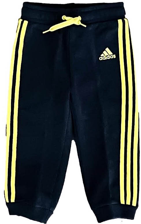 Poiste dressipüksid Adidas I Ess KN Pant Black Yellow F49789 F49789/86 цена и информация | Poiste püksid | kaup24.ee