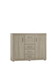 Комод ADRK Furniture Bahar, 138x40x109 см, коричневый цвет цена и информация | Комоды | kaup24.ee