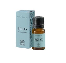 Эфирное масло Alma Secret Relax, 10 мл цена и информация | Эфирные, косметические масла, гидролаты | kaup24.ee
