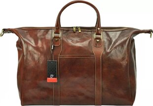 Reisikott Pierre Cardin, nahast, pruun 4220/GNC цена и информация | Рюкзаки и сумки | kaup24.ee