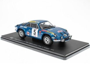 Alpine Renault A110 1800 Rallye de Portugal 1973 Thérier - Jaubert HACHETTE 1:24 WRC015 цена и информация | Коллекционные модели автомобилей | kaup24.ee