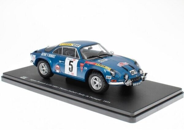 Alpine Renault A110 1800 Rallye de Portugal 1973 Thérier - Jaubert HACHETTE 1:24 WRC015 hind ja info | Mudelautode kollektsioneerimine | kaup24.ee