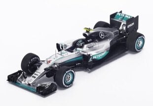 Mercedes F1 W07 Hybrid #6 Winner Australian GP 2016 World Champion N.Rosberg SPARK 1:43 S5002 цена и информация | Коллекционные модели автомобилей | kaup24.ee