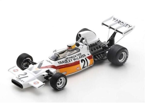 McLaren M19A #21 US GP 1972 Jody Scheckter SPARK 1:43 S5735 цена и информация | Mudelautode kollektsioneerimine | kaup24.ee