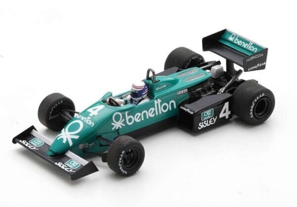 Tyrrell 011 #4 5th Monaco GP 1983 Danny Sullivan SPARK 1:43 S7285 hind ja info | Mudelautode kollektsioneerimine | kaup24.ee