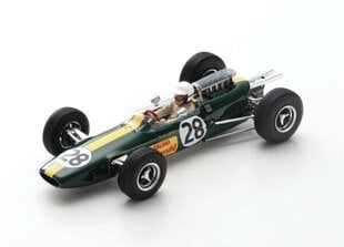 Lotus 25 #28 Italian GP 1965 Giacomo Russo Geki SPARK 1:43 S7293 цена и информация | Коллекционные модели автомобилей | kaup24.ee