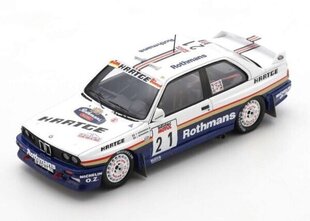 BMW E30 #21 Tour de Corse Rallye de France 1989 P. Bernardini SPARK 1:43 S8485 цена и информация | Коллекционные модели автомобилей | kaup24.ee