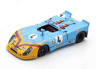 Porsche 908/02 #4 24H Le Mans 1973 G. Ortega - F. Merello SPARK 1:43 S9782 hind ja info | Mudelautode kollektsioneerimine | kaup24.ee