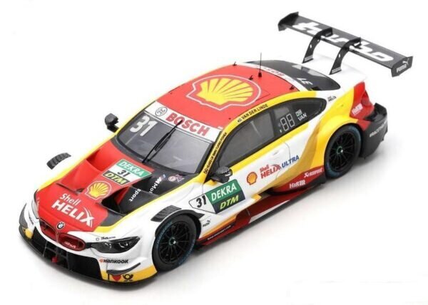 BMW M4 DTM #31 BMW TEAM RBM Hockenheim 2019 S.Linde SPARK 1:43 SG640 hind ja info | Mudelautode kollektsioneerimine | kaup24.ee