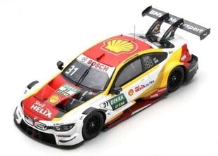 BMW M4 DTM No.31 BMW TEAM RBM Hockenheim 2020 S.Linde SPARK 1:43 SG666 hind ja info | Mudelautode kollektsioneerimine | kaup24.ee