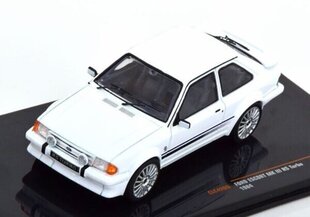 Ford Escort MK3 RS Turbo 1984 White IXO 1:43 CLC420N hind ja info | Mudelautode kollektsioneerimine | kaup24.ee