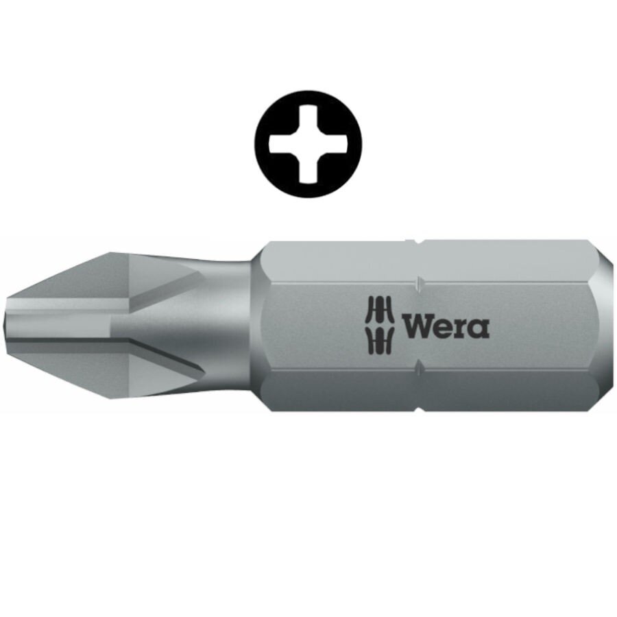 Wera kruvikeeraja standardotsik 851/1 Z, PH 4 x 32mm цена и информация | Käsitööriistad | kaup24.ee