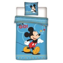 Laste voodipesu, Disney Mickey, Let's Go, mikrofiiber hind ja info | Beebide ja laste voodipesu | kaup24.ee