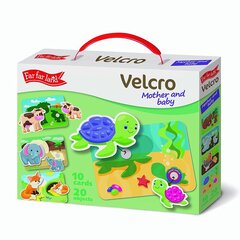 Velcro mäng takjapaelaga - ema ja beebi цена и информация | Развивающие игрушки | kaup24.ee