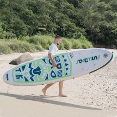 Надувное весло FunWater, 320x80x15 см, белое цена и информация | SUP доски, водные лыжи, водные аттракционы | kaup24.ee