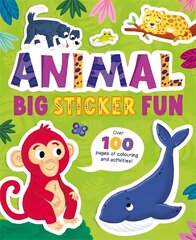 Animal Big Sticker Fun hind ja info | Väikelaste raamatud | kaup24.ee