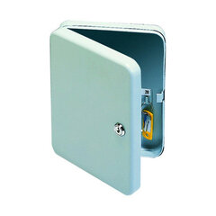 Шкаф для ключей KF02605 20 x 15,5 x 6 cm Сталь Светло-серый цена и информация | Сейфы | kaup24.ee