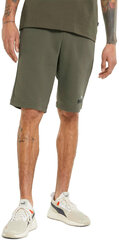 Meeste lühikesed püksid Puma Ess+ 2 Col Shorts Khaki 586766 32 586766 32/L hind ja info | Meeste lühikesed püksid | kaup24.ee