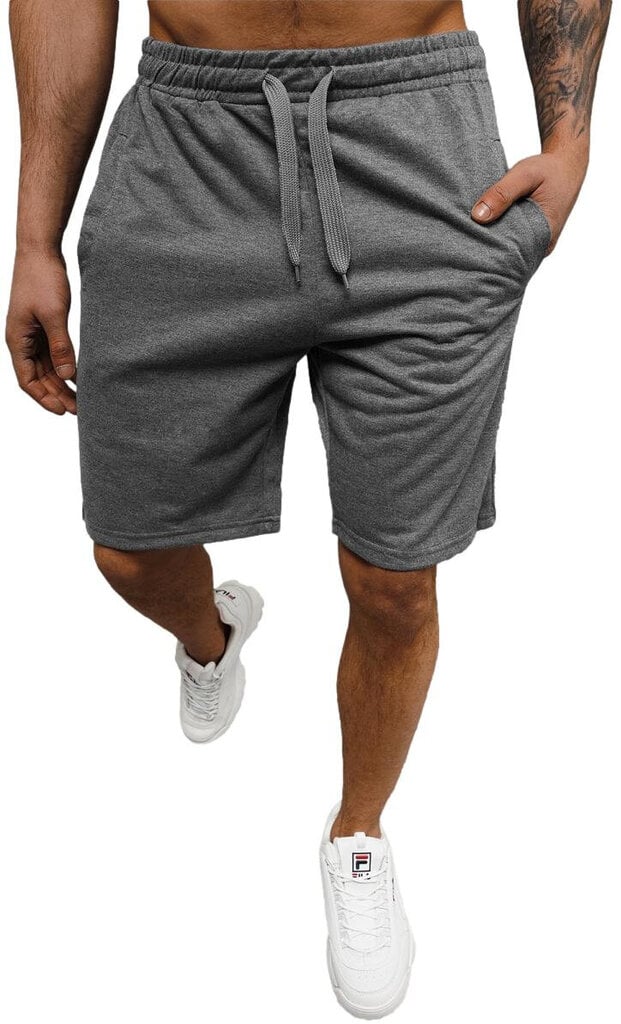 Meeste lühikesed püksid J.Style Grey 8K101-5 8K101-5/L hind ja info | Meeste lühikesed püksid | kaup24.ee