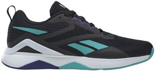 Reebok Jalatsid Nanoflex Tr 2.0 Black Green GY6212 GY6212/8 hind ja info | Reebok Meeste jalanõud | kaup24.ee