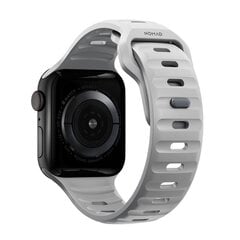 Käevõru Nomad Sport Rihm M/L, lunar gray - Apple Watch Ultra, Series 8, 7 (45mm) - Apple Watch Ultra, Series 8, 7, 6, SE (44mm) hind ja info | Nutikellade ja nutivõrude tarvikud | kaup24.ee