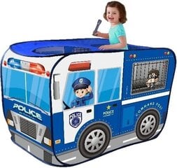 Techwo pop-up telk Police Car hind ja info | Mänguväljakud, mängumajad | kaup24.ee
