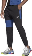 Мужские cпортивные штаны Reebok Evostripe Crew Medium HG3191/2XL, синие/черные цена и информация | Мужские брюки | kaup24.ee