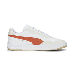 Мужские кроссовки Puma Court Ultra Lite 389371 03/9, белые/оранжевые цена и информация | Кроссовки для мужчин | kaup24.ee