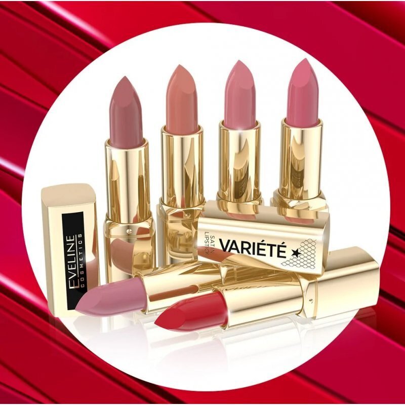 Huulepulk Eveline Cosmetics Variete nr. 06 Femme Fatale цена и информация | Huulepulgad, -läiked, -palsamid, vaseliin | kaup24.ee